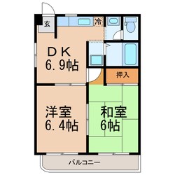 グランドステータス林の物件間取画像